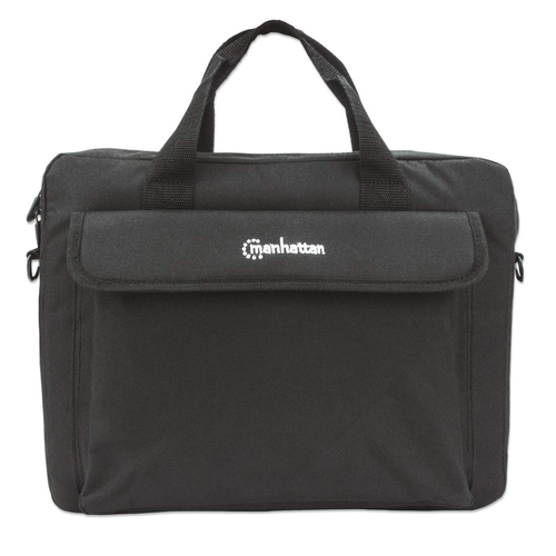 Notebook Tasche (439893) - Manhattan London für Notebooks bis 14,1" Top Load schwarz