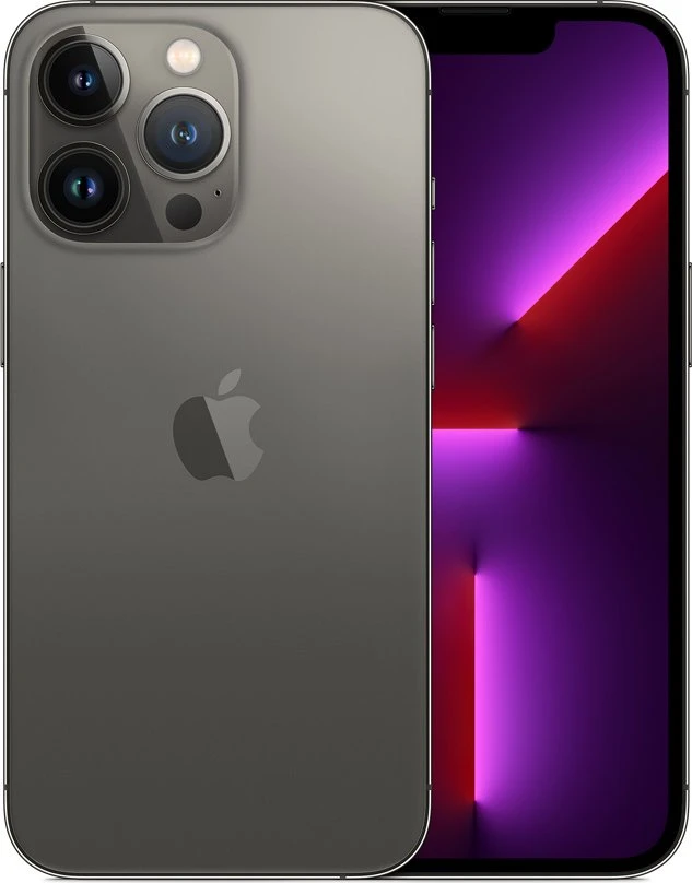 Apple iPhone 13 Pro Graphit (128GB) - A2638 MLV93ZD/A (GRAU) - 6.1" Display 2532x1170, WiFi + 4G / 5G, Apple iOS
