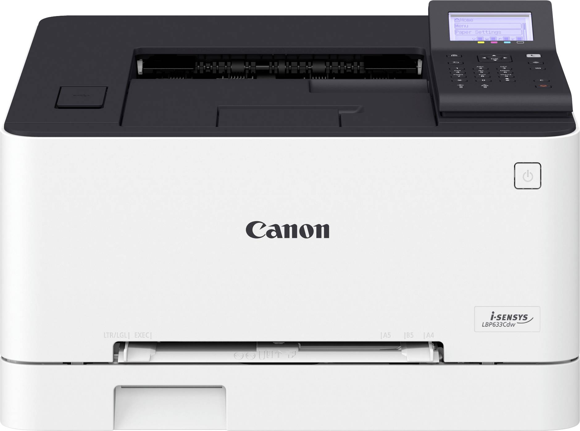Canon i-SENSYS LBP673Cdw A4 Farblaserdrucker (USB, LAN, WLAN, 250 Blatt Papierkassette, Duplexdruck) grau