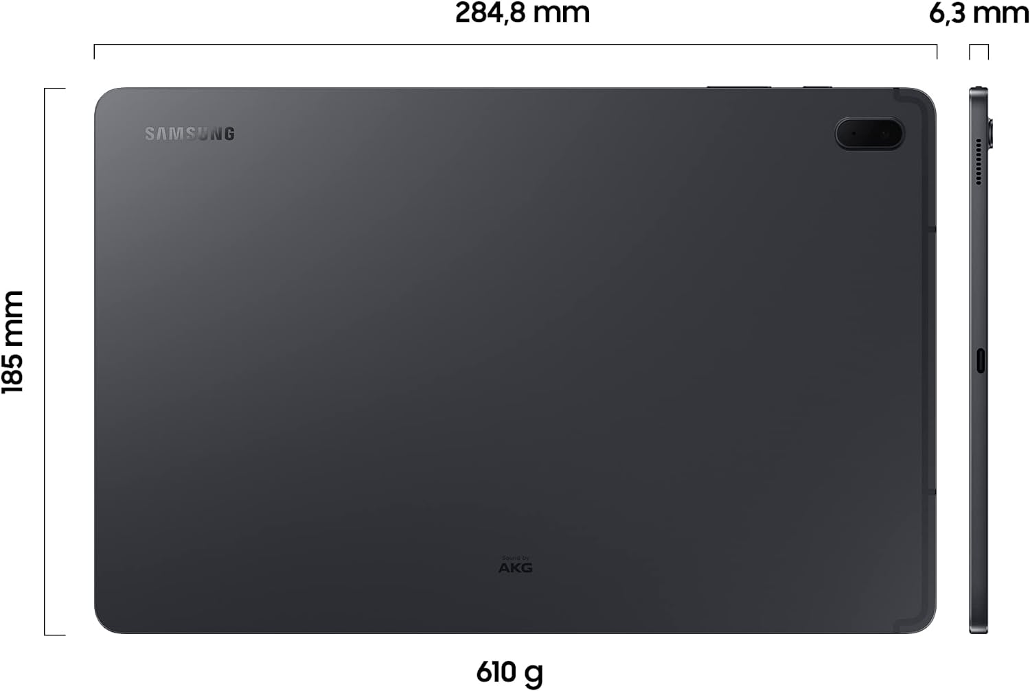 Samsung Galaxy Tab S7 FE - 12.4" (31,49cm) WiFi 4GB 64GB, schwarz