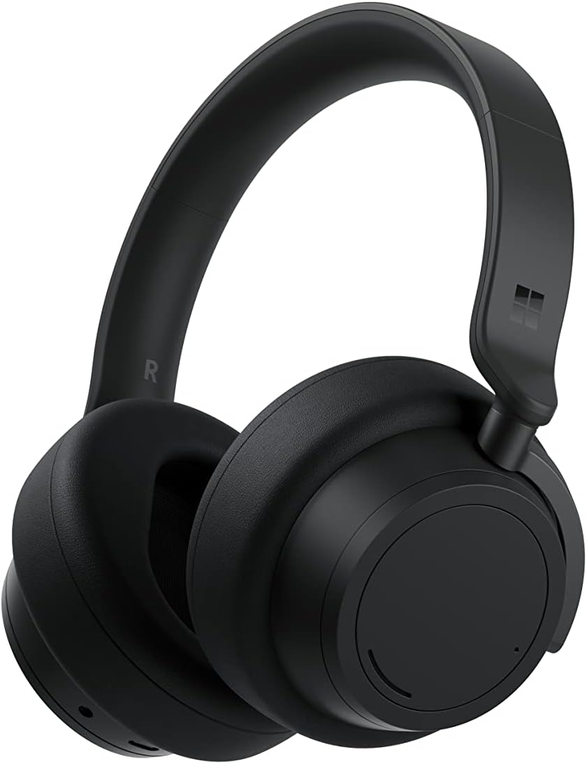 Microsoft Surface Headphones 2+ (3BS-00002) - Kopfhörer mit Bügel 3,5 mm USB Typ C Bluetooth Schwarz