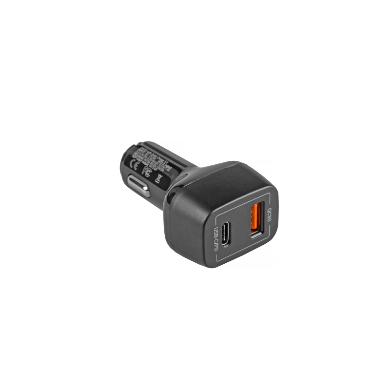 Green Cell Autoladegerät (CAD33) - 30W Power Delivery Leistung mit Quick Charge 3.0 - USB-C, USB-A