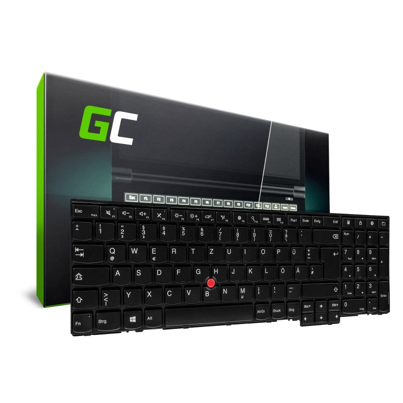 Ersatz Tastatur für Laptop Lenovo ThinkPad Edge E531 L540 T540 T540p W540 T550 W541 QWERTZ DE (ohne Beleuchtung)