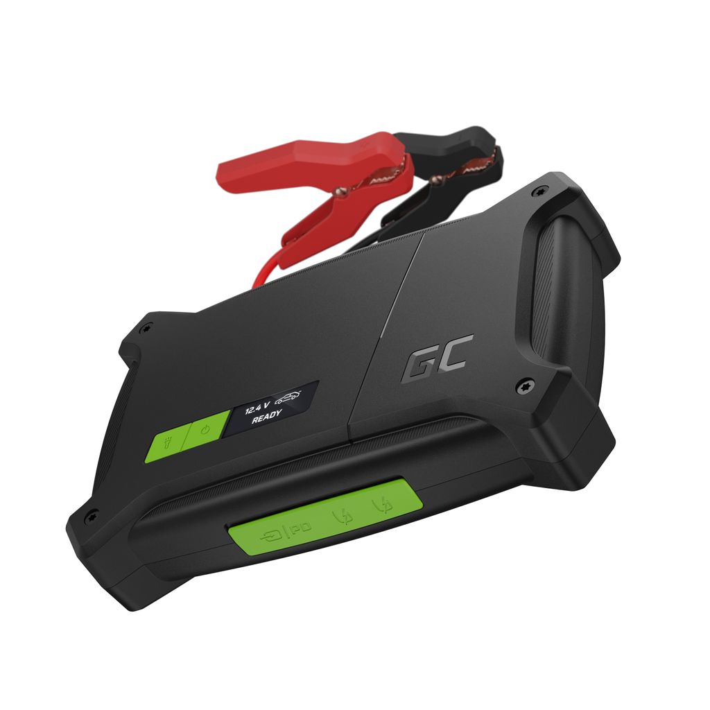 Green Cell PowerBoost Starthilfe Powerbank / Jump Starter / Autostarter mit  Ladegerät Funktion 16000mAh 2000A