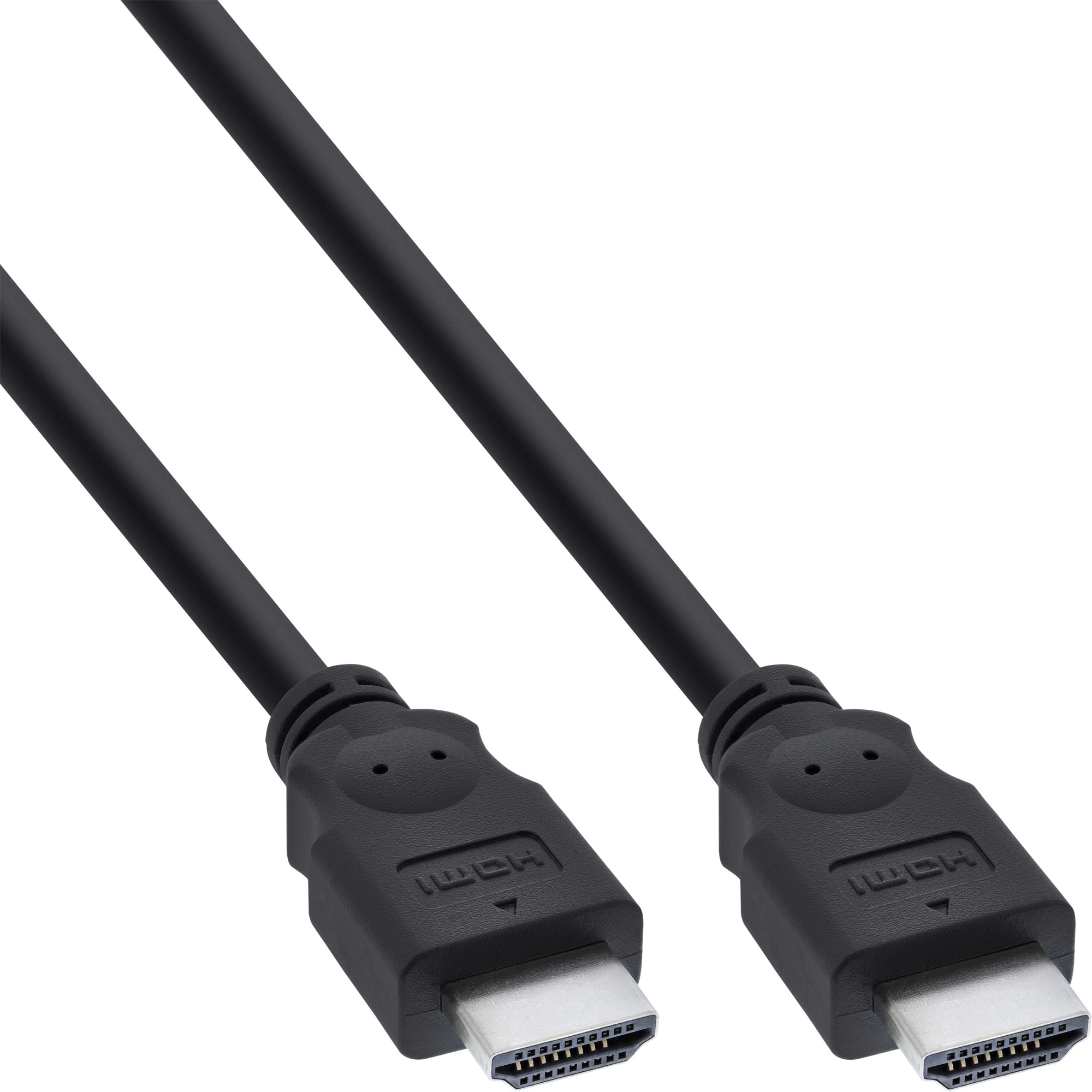 InLine® HDMI Kabel, HDMI-High Speed, Stecker / Stecker, schwarz, 5m