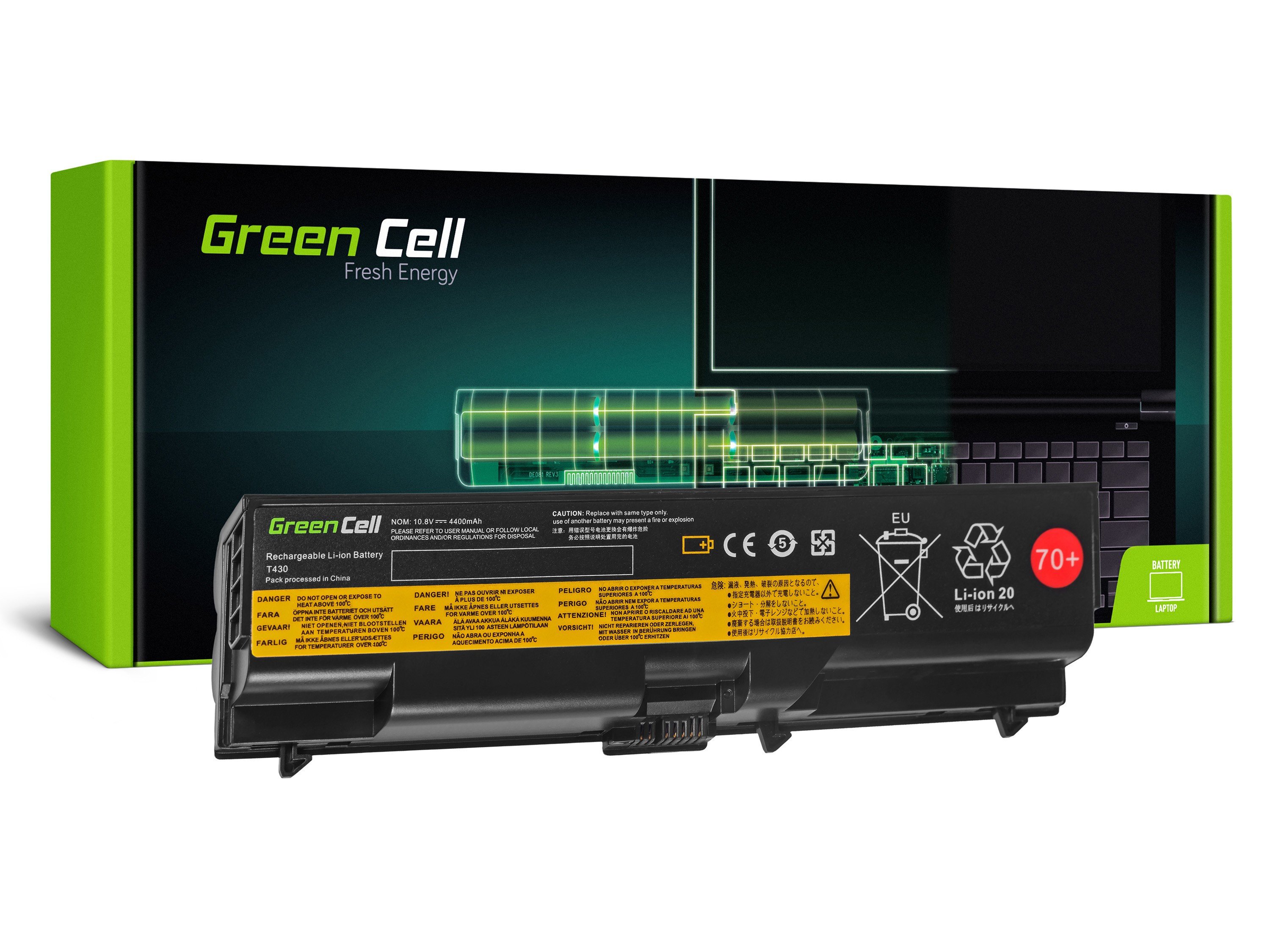 Green Cell Laptop Akku (LE49) - LE45N1001 für Lenovo ThinkPad L430 T430i L530 T430 T530 T530i