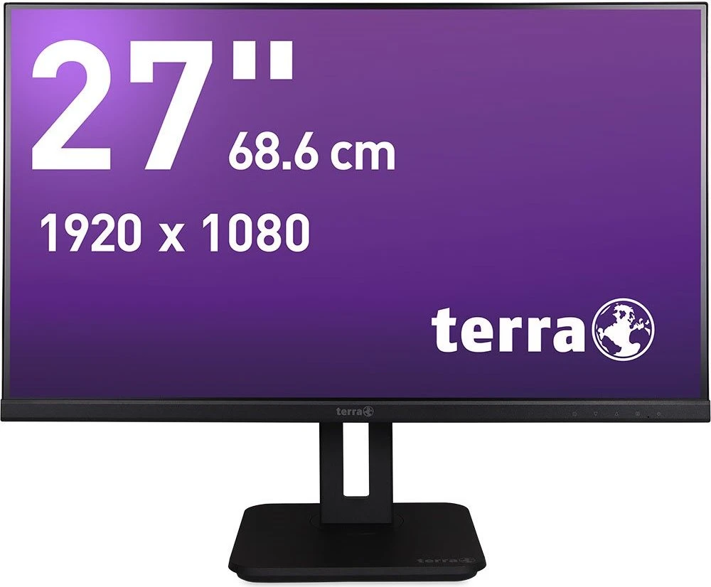 27" TFT TERRA LCD/LED 2748W (3030197) PV V2 schwarz DP/HDMI 1920 x 1080