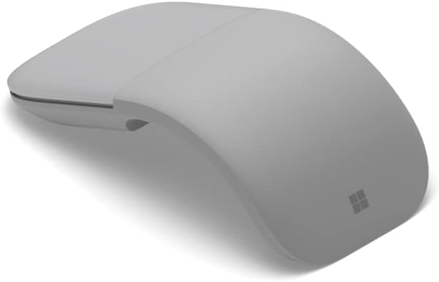 Microsoft Surface Arc Maus (CZV-00002) - Hellgrau - optisch, 2 Tasten, kabellos, Bluetooth 4.0