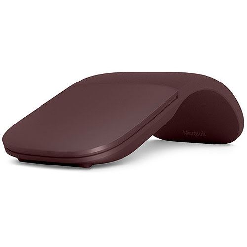Microsoft Surface Arc Maus (CZV-00012) - Bordeaux / Burgunderrot - optisch, 2 Tasten, kabellos, Bluetooth 4.0