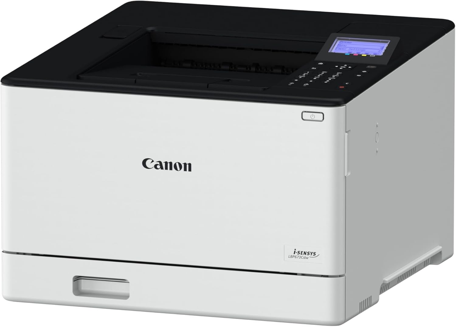 Canon i-SENSYS LBP673Cdw A4 Farblaserdrucker (USB, LAN, WLAN, 250 Blatt Papierkassette, Duplexdruck) grau