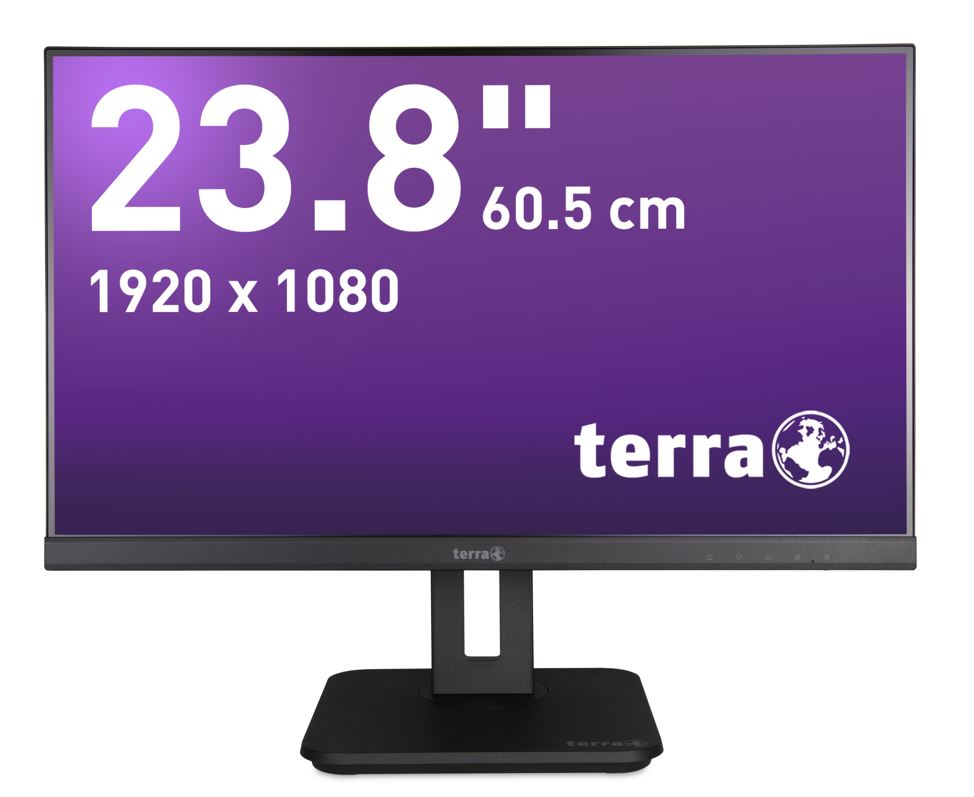 TERRA LCD/LED 2448W PV V3.1 (3030238) 23,8" black (HDMI, DP, USB-C), GREENLINE PLUS
