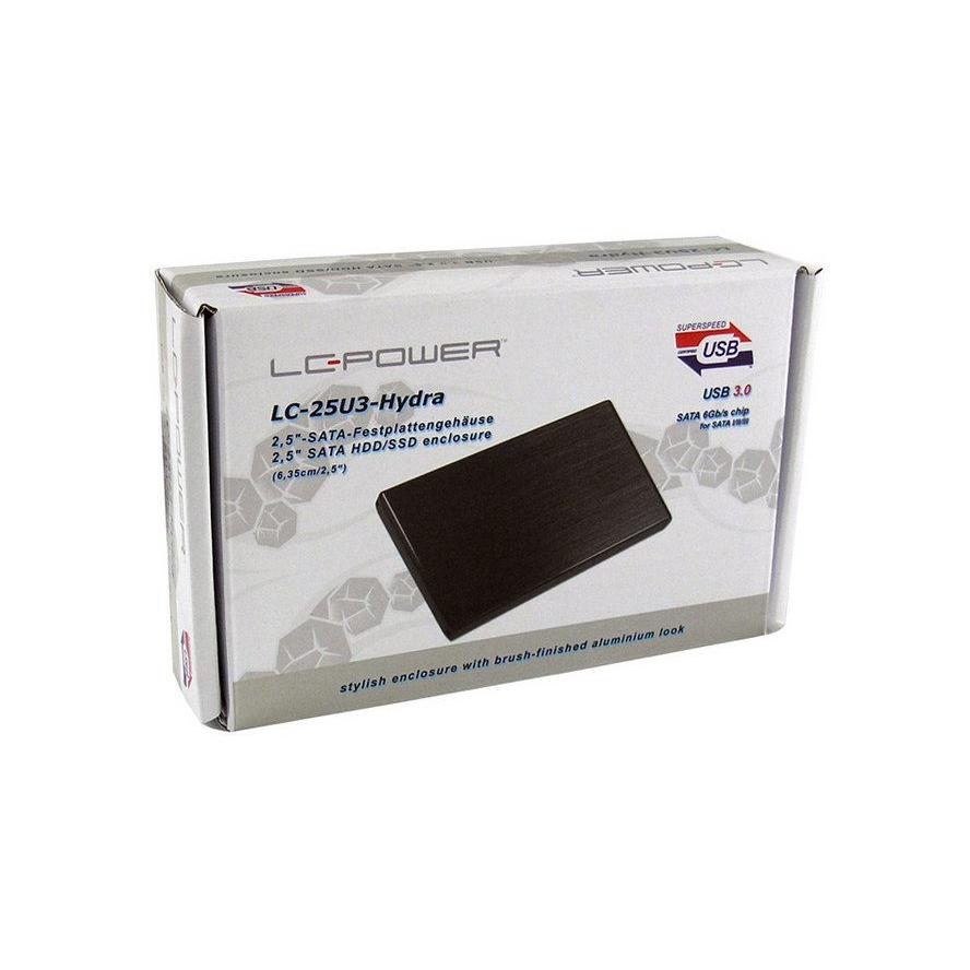 externe 500GB Festplatte 2,5" (6,35cm) USB 3.0 hochwertiges Gehäuse, schwarz