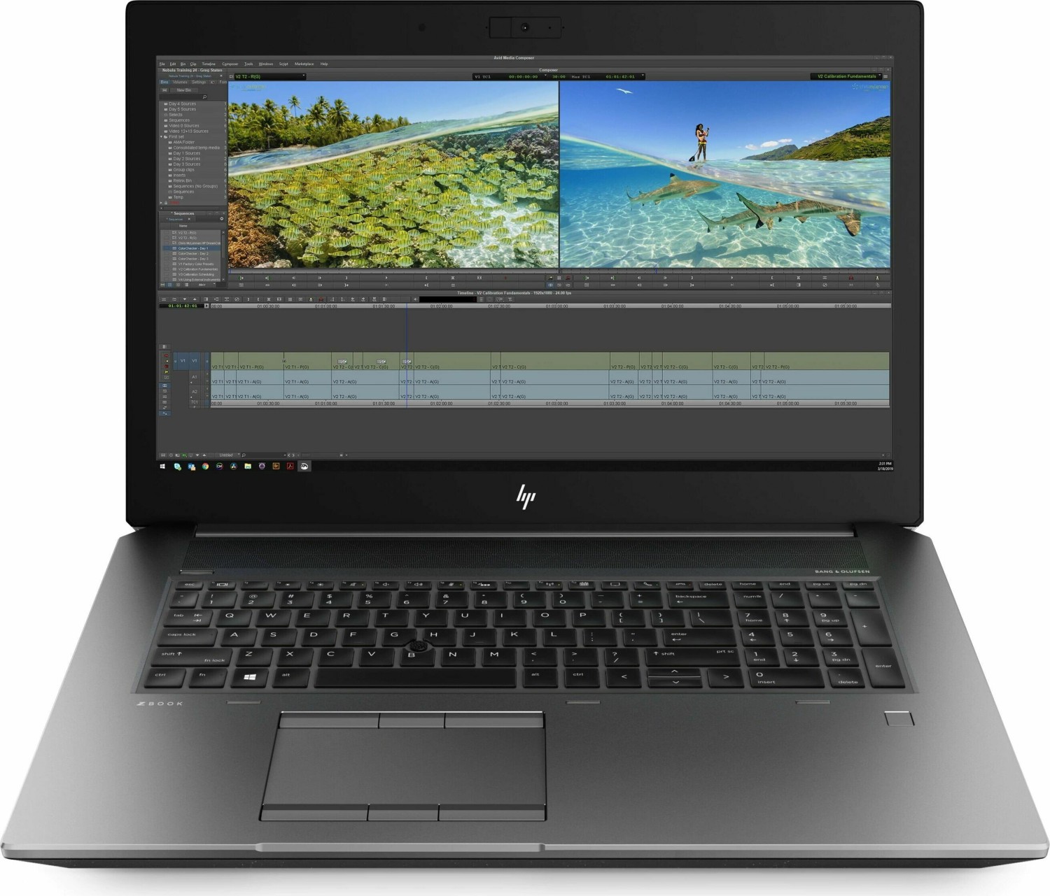 HP Zbook 17 G6 Mobile Workstation - 17,3" (43,9cm) 1920x1080 Core i7-9850H 2,6Ghz 32GB 1TB SSD NVIDIA Quadro RTX 3000 Win11Pro