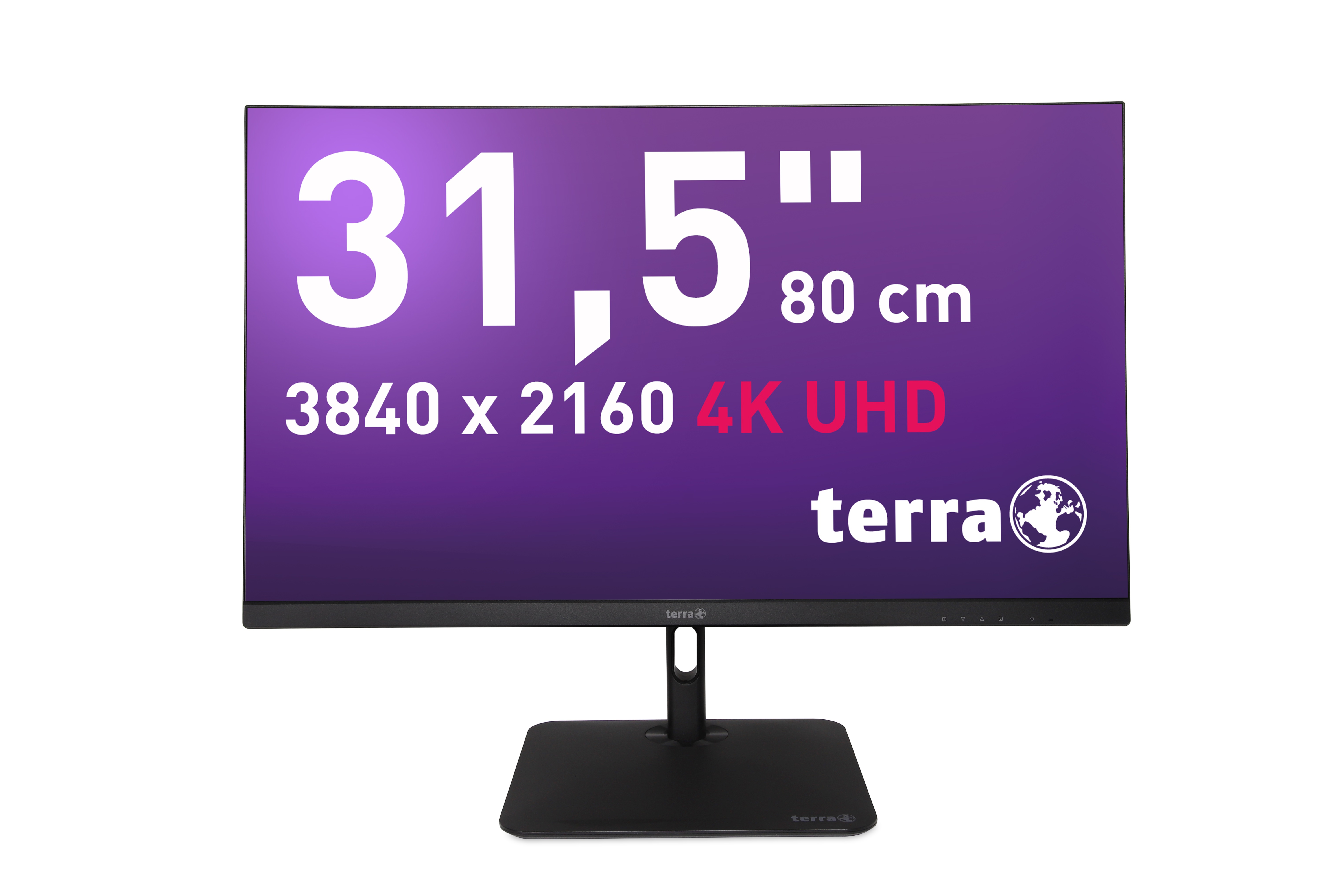 TERRA LCD/LED 3295W PV (3030234) 31,5" black (HDMI/DP/USB-C) 4K 3840 x 2160 (Lautsprecher)