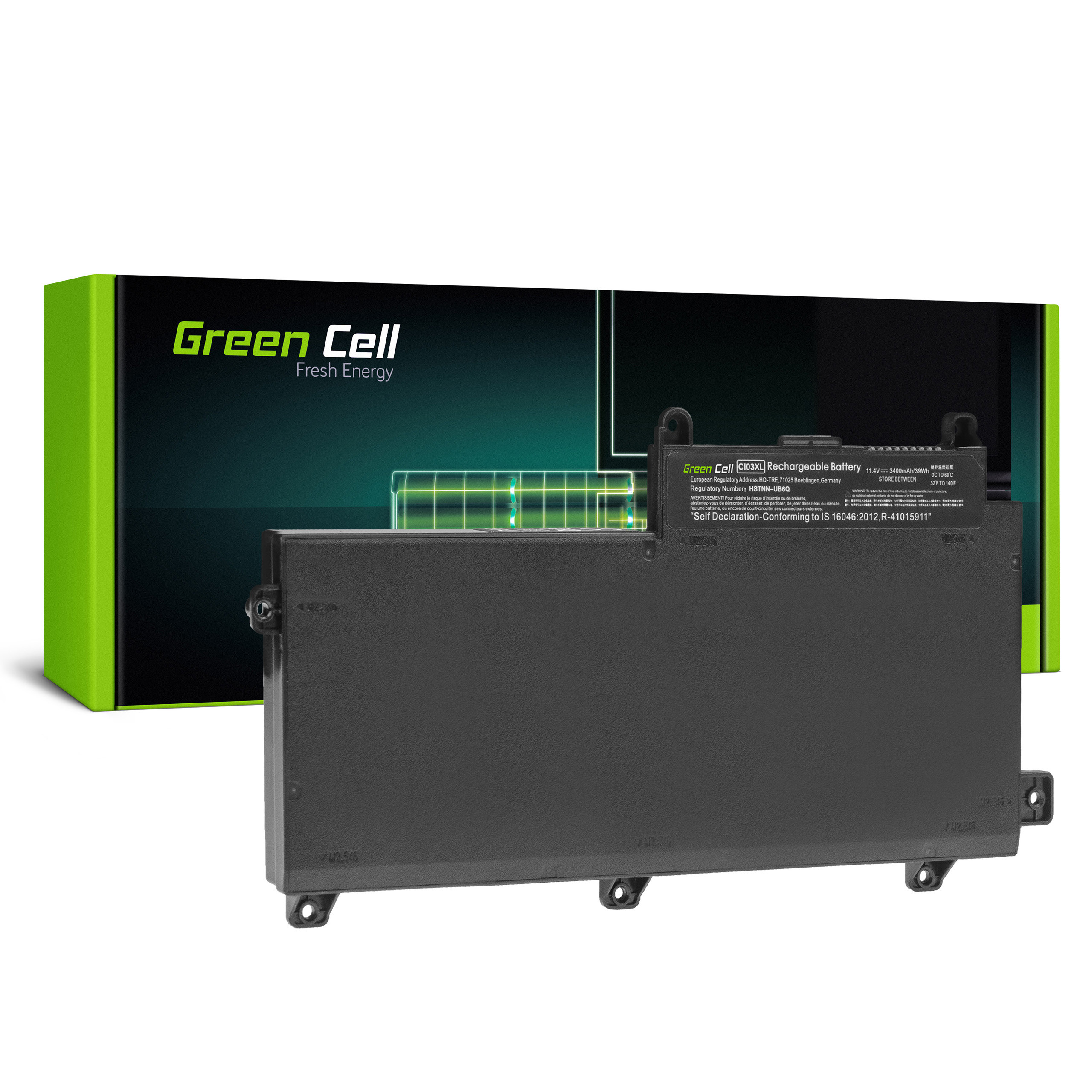Green Cell Laptop Akku (HP184) - CI03XL HP ProBook 640 G2 645 G2 650 G2 G3 655 G2